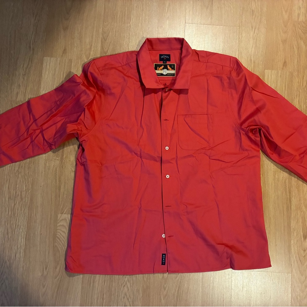 NOAH - Men’s Fox Khaki Red Jacket XXL